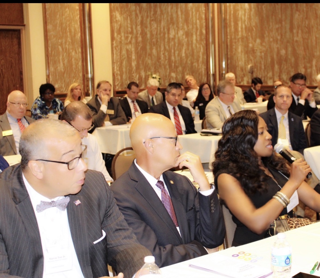 Conference event discussion